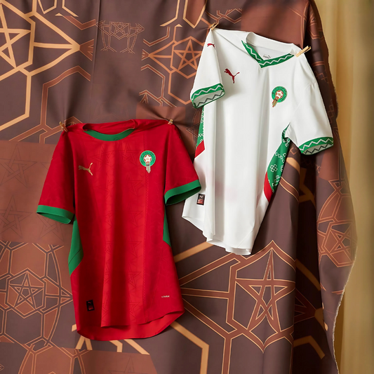 Pack 2 T-Shirts L’Maghrib – Domicile et Extérieur